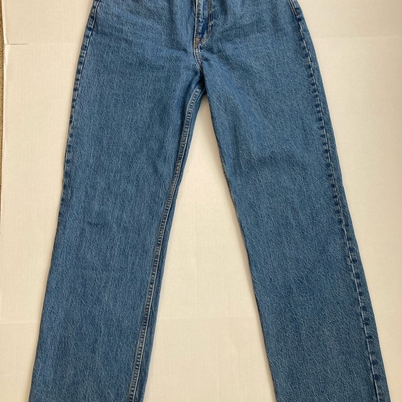 Abercrombie & Finch curve love loose high rise jeans size 2 long - Picture 3 of 6